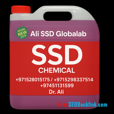 ssd chemical solution for cleaning coated notes
